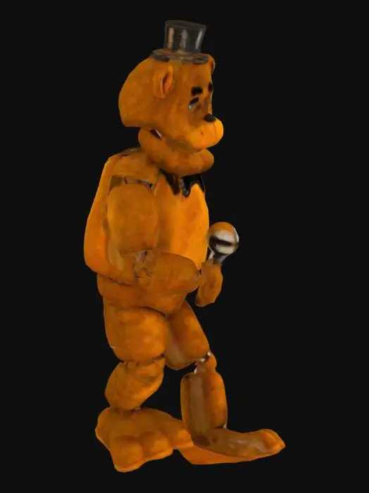 3D model for Animatronic Bear