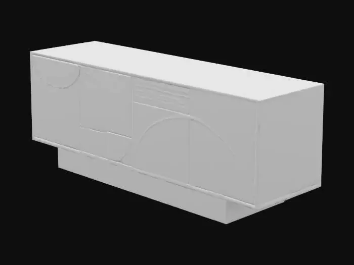 3D model for Geometric Harmony Sideboard