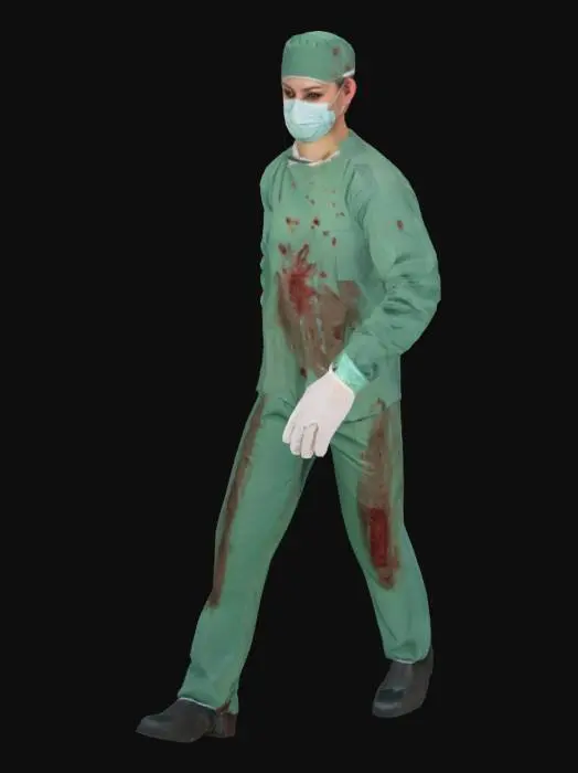 3D model for Mysterious, creepy, realistic Surgeon