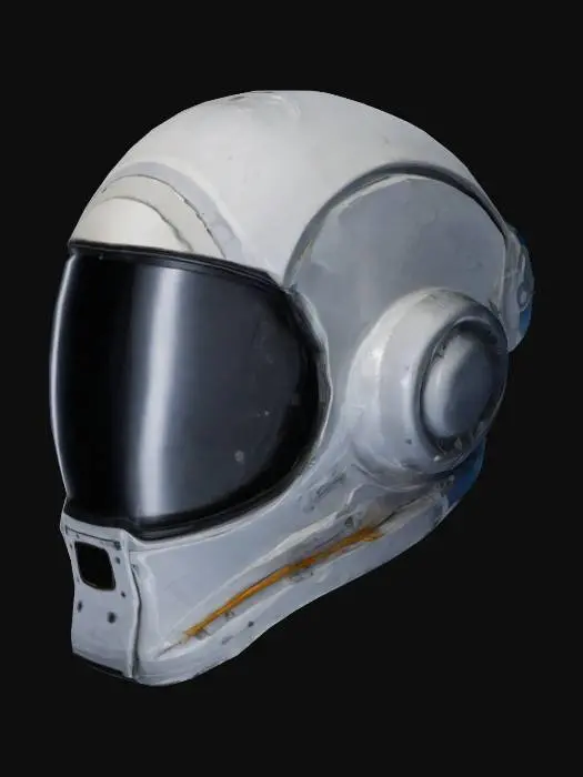 3D model for space eva helmet
