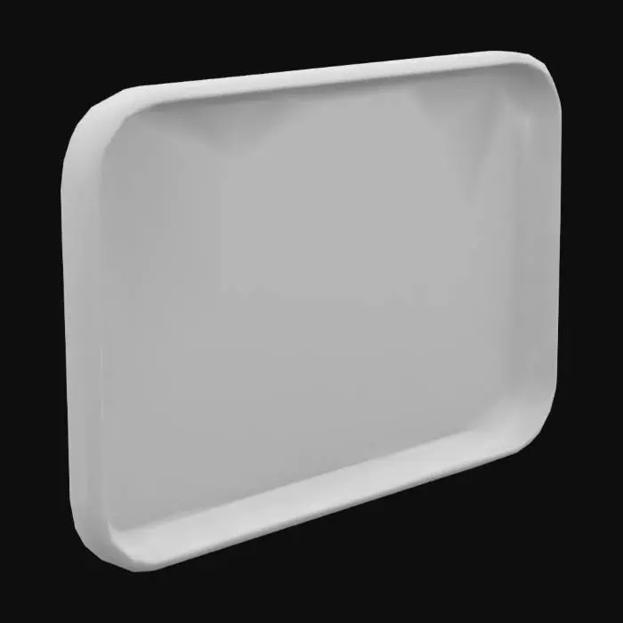 3D model for Red Tray