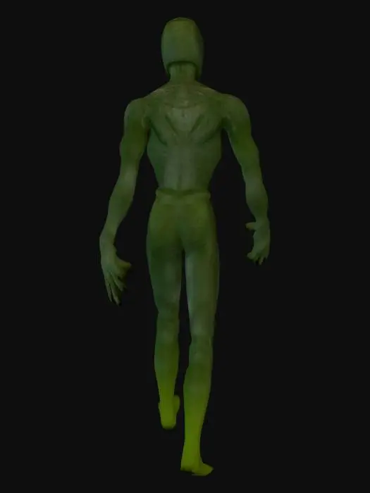 3D model for Alien Invader