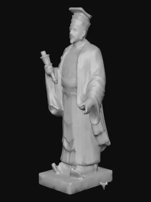 3D model for Bronze Ly Thai To Statue