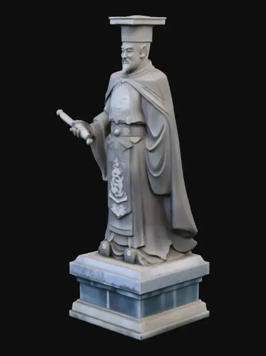 3D model for Ly Thai To Stone Monument