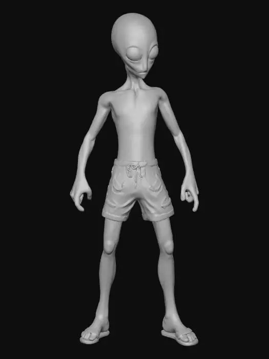3D model for bob l'umano