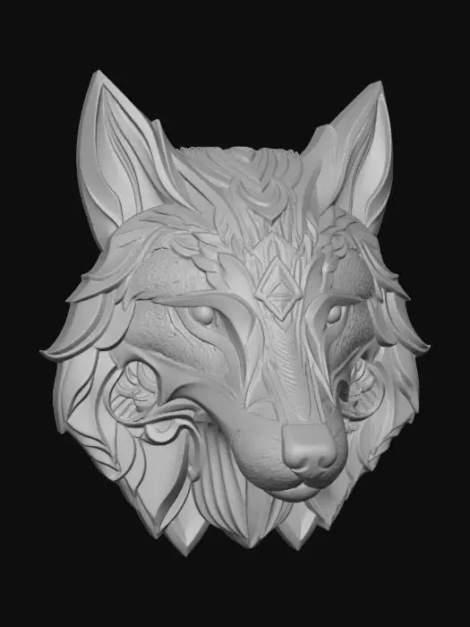 3D model for Luminous Wolf