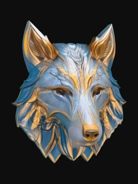 3D model for Luminous Wolf