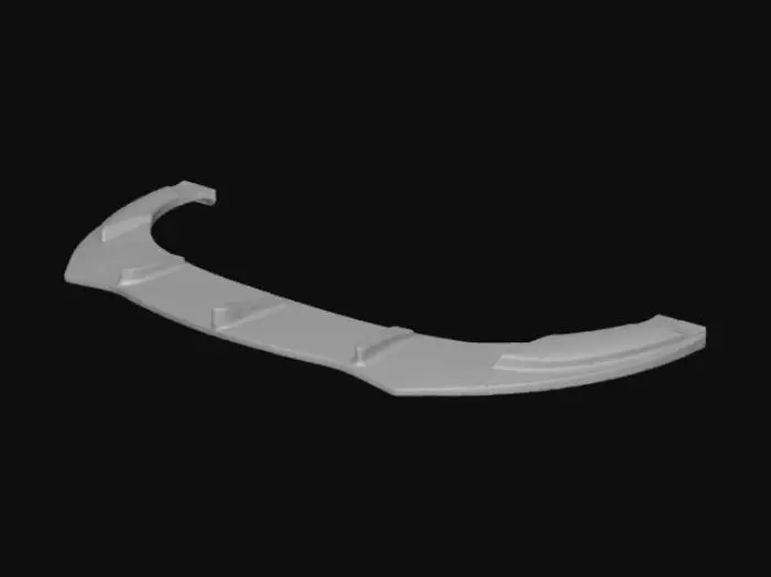 3D model for Grande punto Car Front Splitter Design