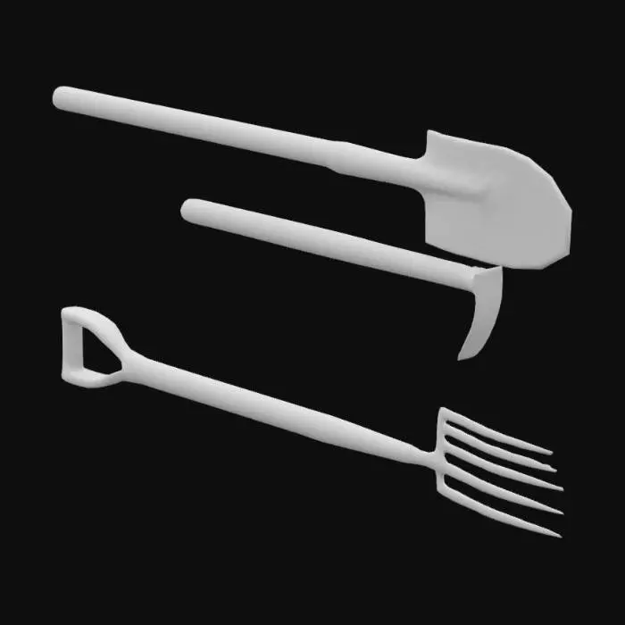 3D model for Garden Tools Collection