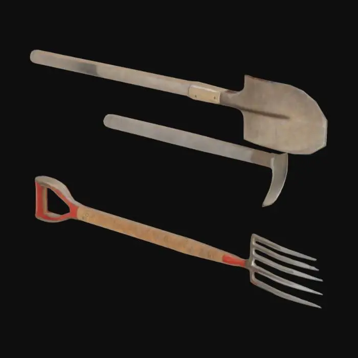 3D model for Garden Tools Collection
