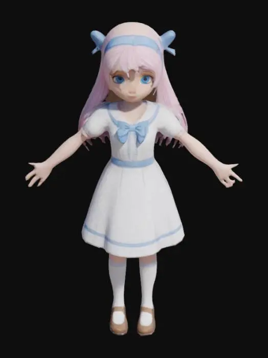 3D model for Blue Ribbon Delight