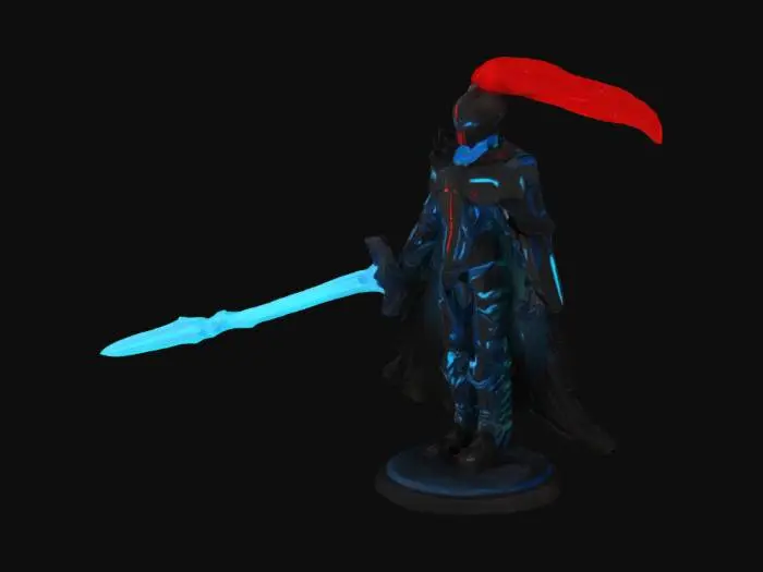 3D model for Dark Knight Sentinel