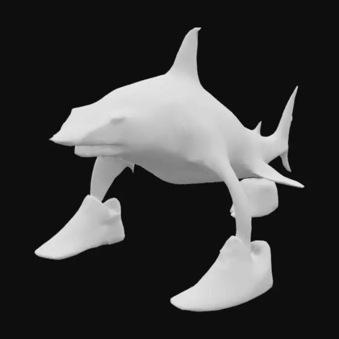 3D model for Shark Sneaker Sprint