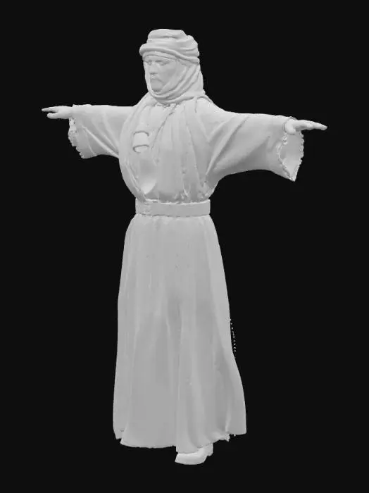 3D model for Desert Warrior #1