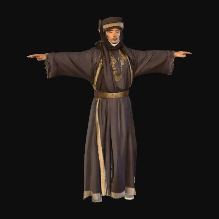 3D model for Desert Warrior #1