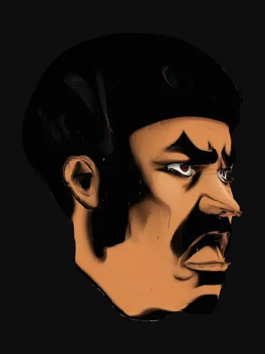 3D model for Determined Expression