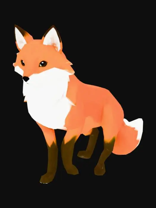 3D model for Poly Fox