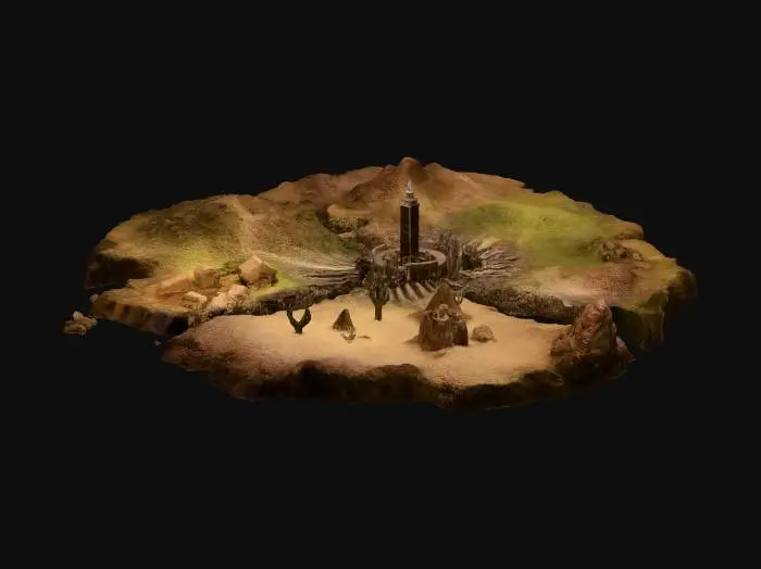 3D model for Gun Gale World