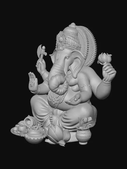 3D model for Ganesha Abundance