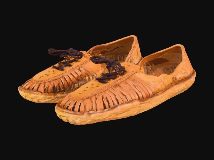 3D model for Vintage Leather Sandals