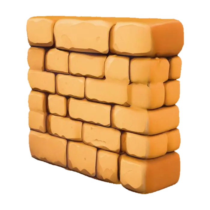 Wall - Surface 的 AI 生成 3D 模型