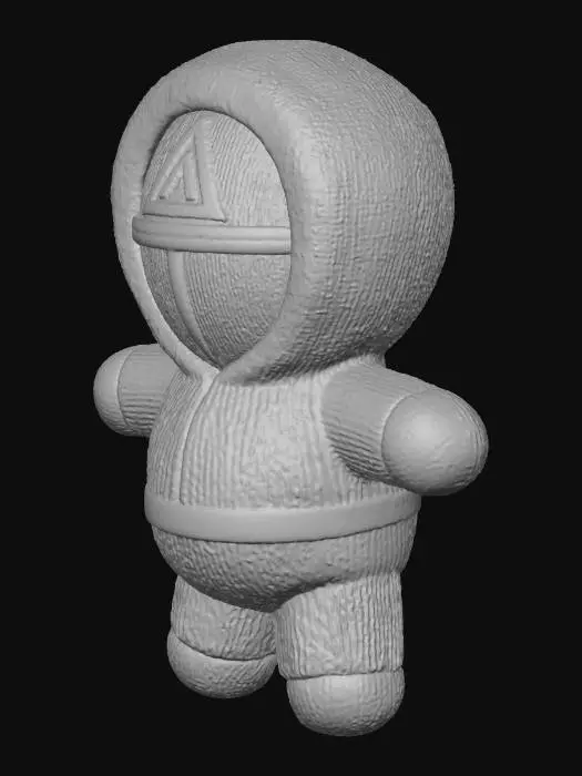 3D model for Red Hooded Plushie