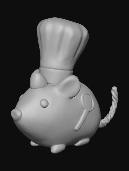 3D model for Chef Mouse Creation
