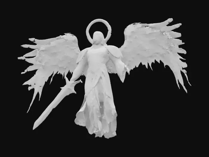 3D model for 符合聖經中描述的天使真實樣貌