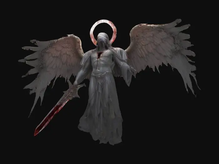 3D model for 符合聖經中描述的天使真實樣貌