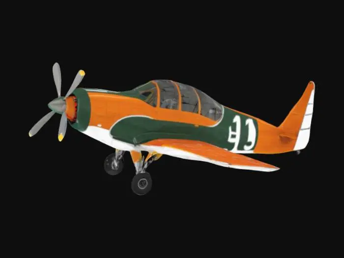 3D model for 螺旋槳飛機