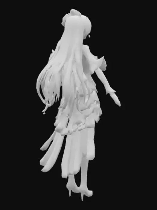 3D model for Wuthering Wave Cantarella