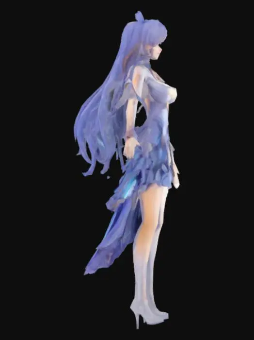 3D model for Wuthering Wave Cantarella