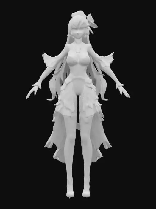 3D model for Wuthering Wave Cantarella