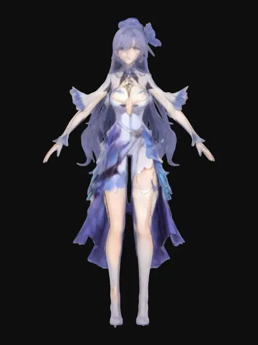 3D model for Wuthering Wave Cantarella