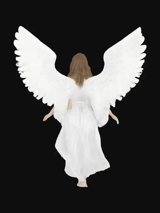 3D model for 符合聖經中描述的天使真實樣貌
