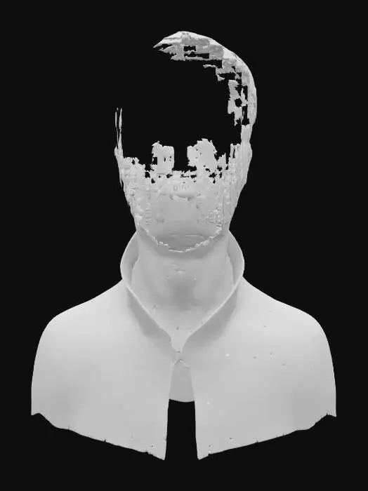 3D model for Jensen Huang face