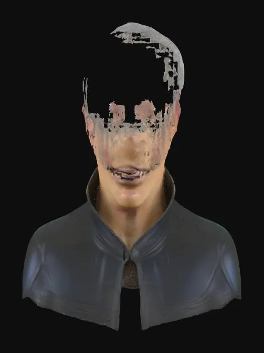 3D model for Jensen Huang face