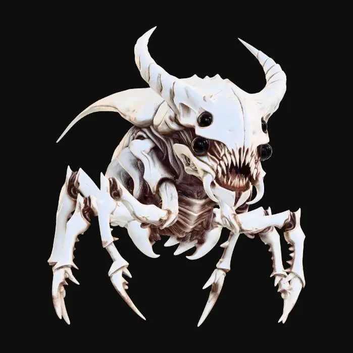 3D model for evil mechanical mite