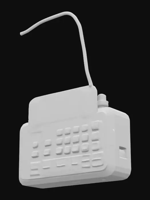 3D model for A police walkie talkie , Game Assets, Ultra Realistic, Highly Detailed, 8k Graphics, Next-Gen Gaming