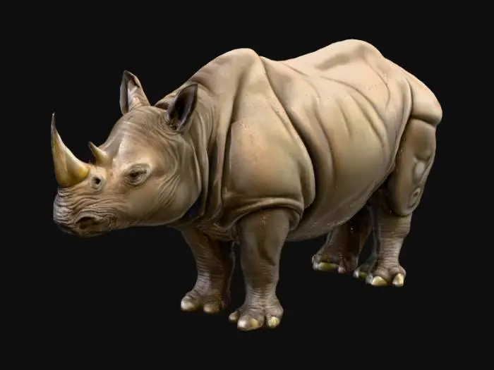 3D model for Rhinoceros