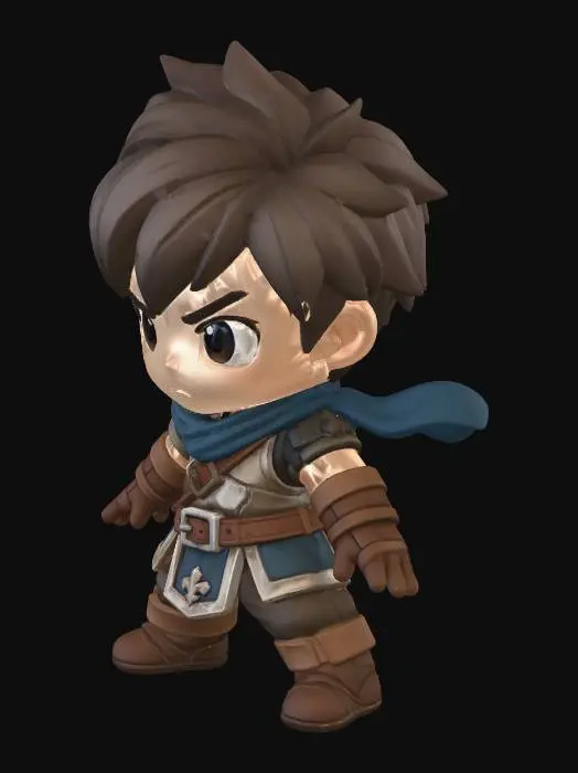 Free Brave 3D Models - Download Instantly | Meshy
