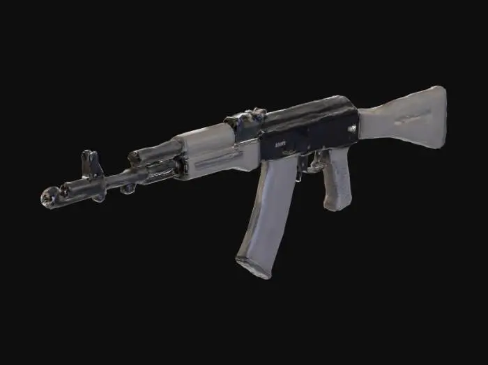 3D model for AK-74M Rifle