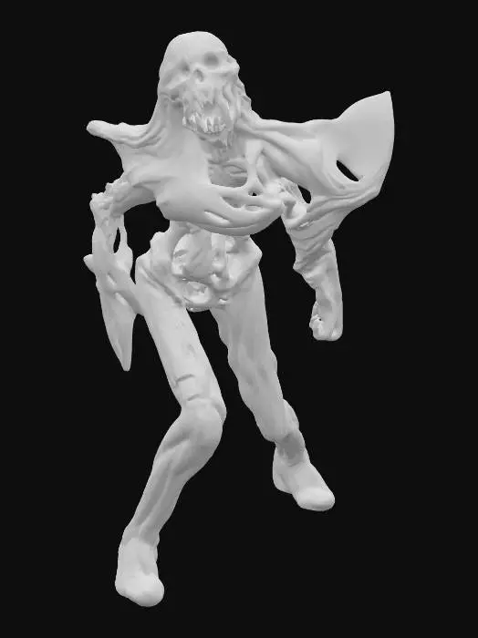 3D model for garden of fear from opulence