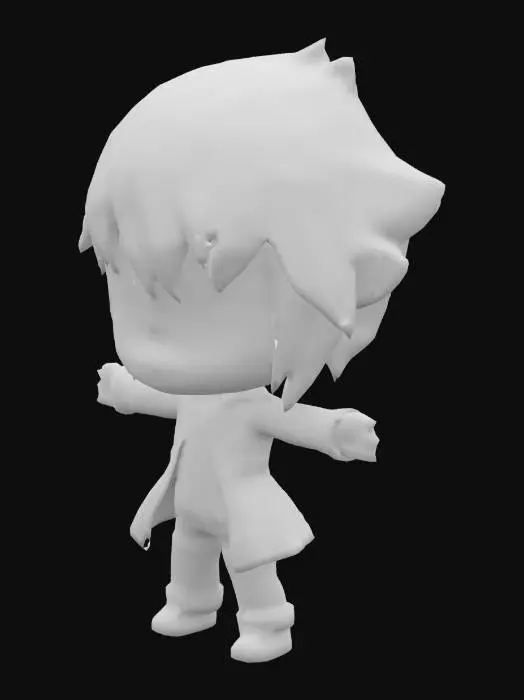 3D model for Chibi Hero Figure