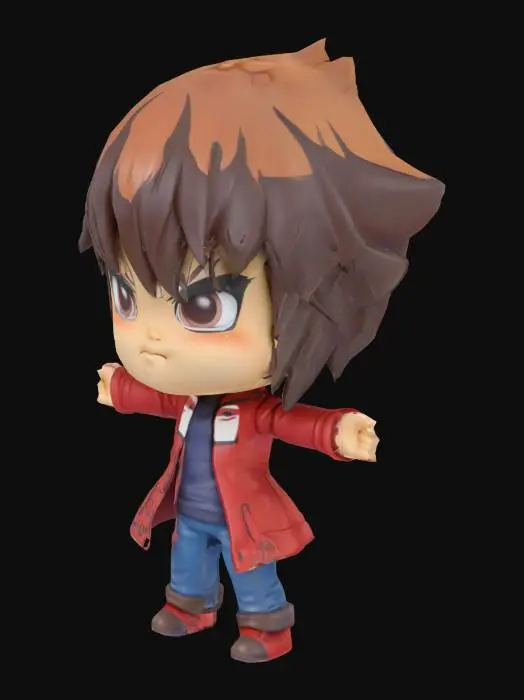 3D model for Chibi Hero Figure