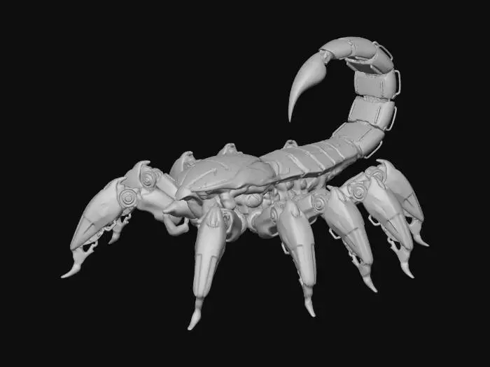3D model for Iron Scorpion of the Dunes