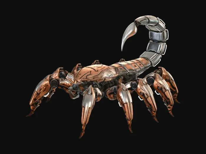 3D model for Iron Scorpion of the Dunes