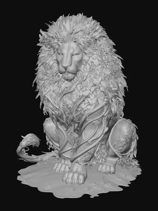 3D model for Verdant Lion