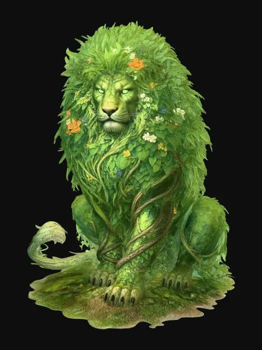 3D model for Verdant Lion