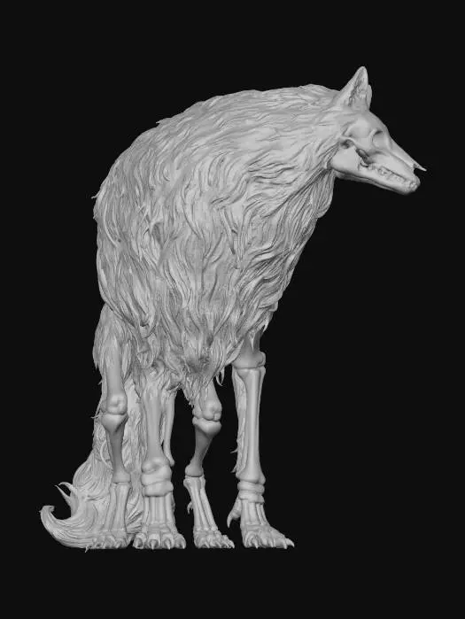 3D model for Frostbone Howler